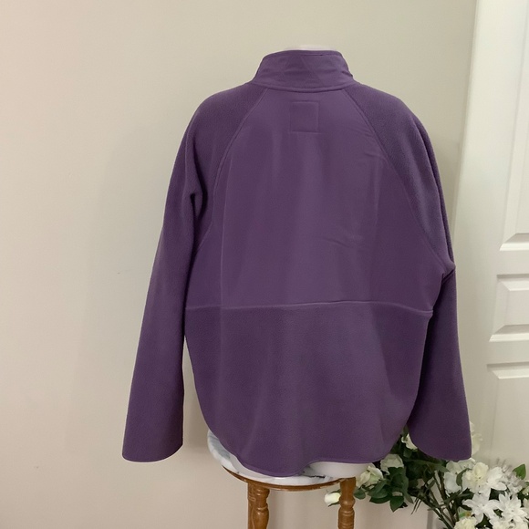 GAP Purple Fleece Jacket XXL - Picture 6 of 11